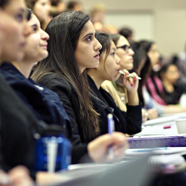 Lecture hall at Barnard